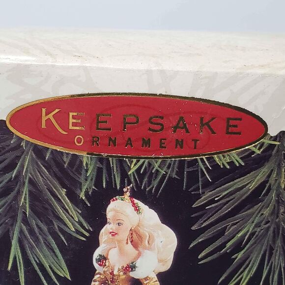 Hallmark Keepsake Ornament Holiday Barbie #2 Collector's Series New 1994 - Picture 5 of 9